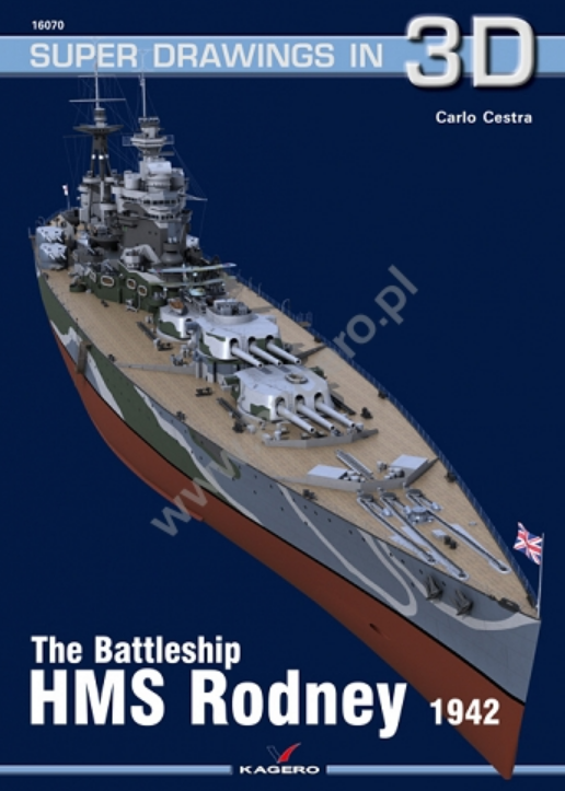 Kagero 16070 Le cuirassé HMS Rodney 1942 EN