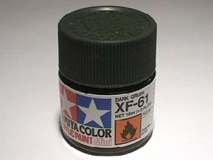Tamiya XF61 Dark Green (81761) Acrylic paint 10ml – Bild 2