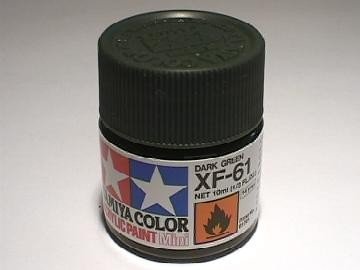 Tamiya XF61 Dark Green (81761) Acrylic paint 10ml – Bild 2