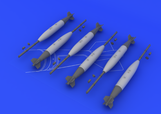 Eduard 648093 Mk.82 bombs 1/48 – imagen 2