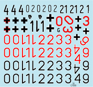 Star Decals 35-C1095 King Tiger / Tiger II # 3 1/35 – Bild 2