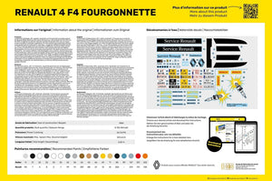 Heller 58700 Starter Kit - Renault 4 F4 Fourgonette 1/24 – immagine 2