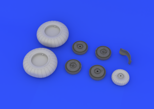 Eduard 632023 Ju 88 wheels early 1/32 (Revell) – imagen 4