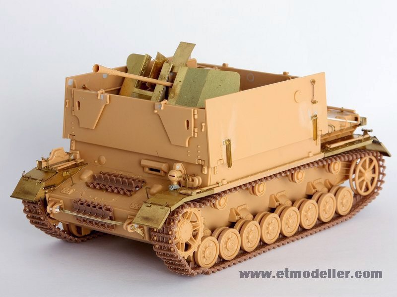 E.T. Model E35-004 WWII German Flakpanzer IV Möbelwagen (For TAMIYA 35237) 1/35 – Bild 5