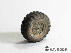 E.T. Model ER35-060 Soviet SS-23 Spider Tactical Ballsitic Missile Weighted Road Wheels For HOBBYBOSS 85505 1/35 – immagine 2