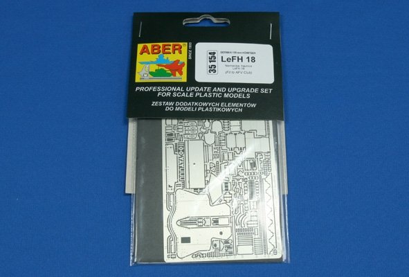 Aber 35154 Niemiecka haubica LeFH 18, 105 mm (AFV) 1/35 – immagine 3