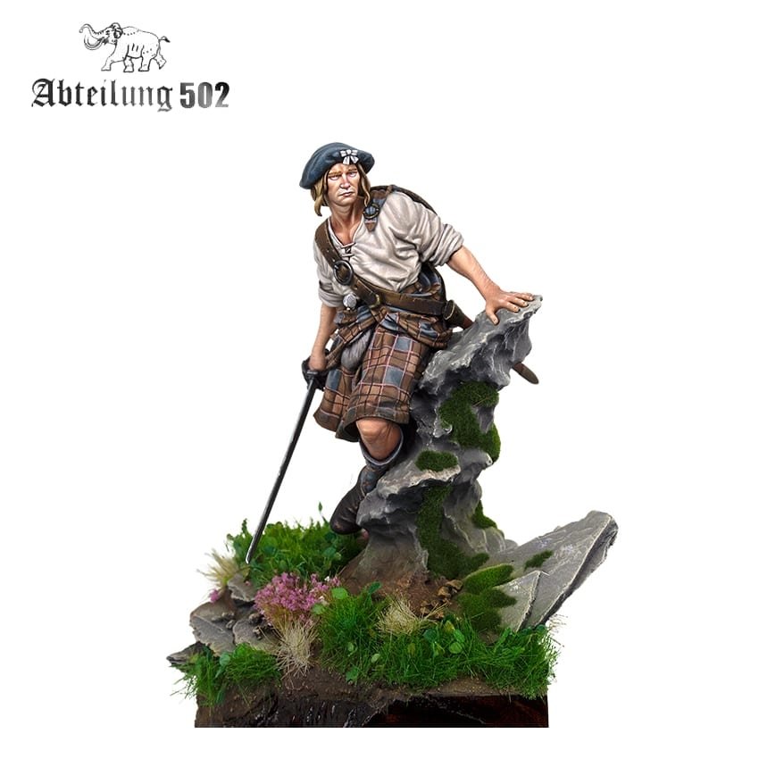 502 Abteilung ABT1022 HIGHLANDER BATTLE OF CULLODEN 54MM RESIN. – zdjęcie 2
