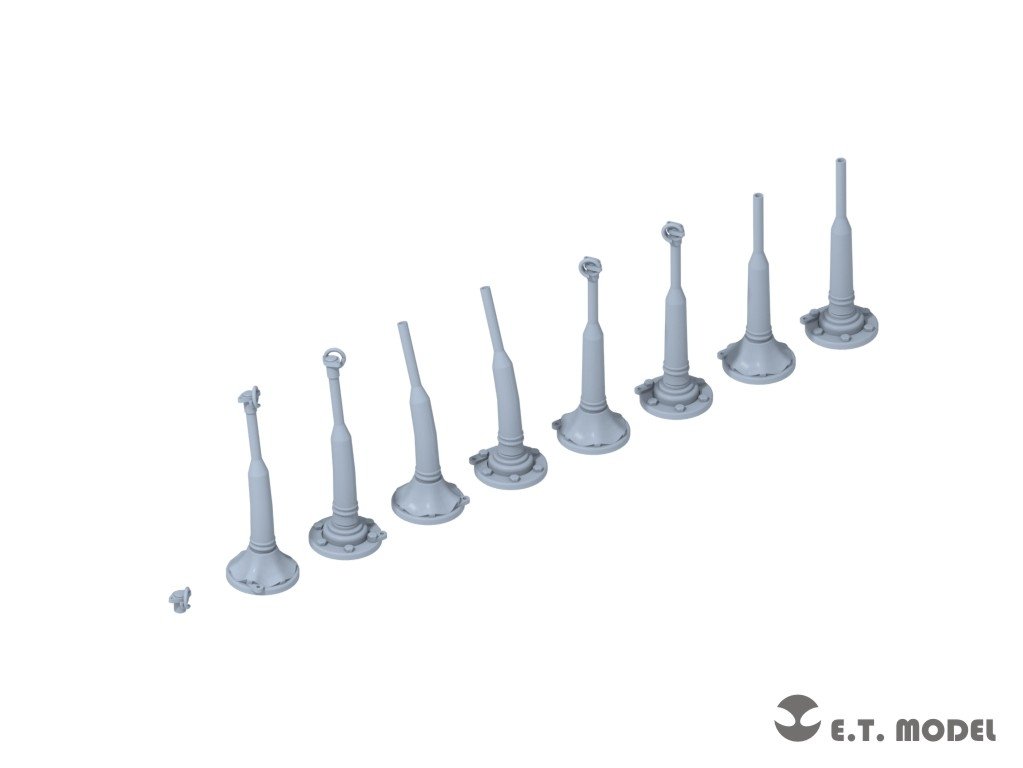 E.T. Model P35-227 Russian Vehicle Antenna Mast Base(Type.1) ( 3D Print ) 1/35 – imagen 2