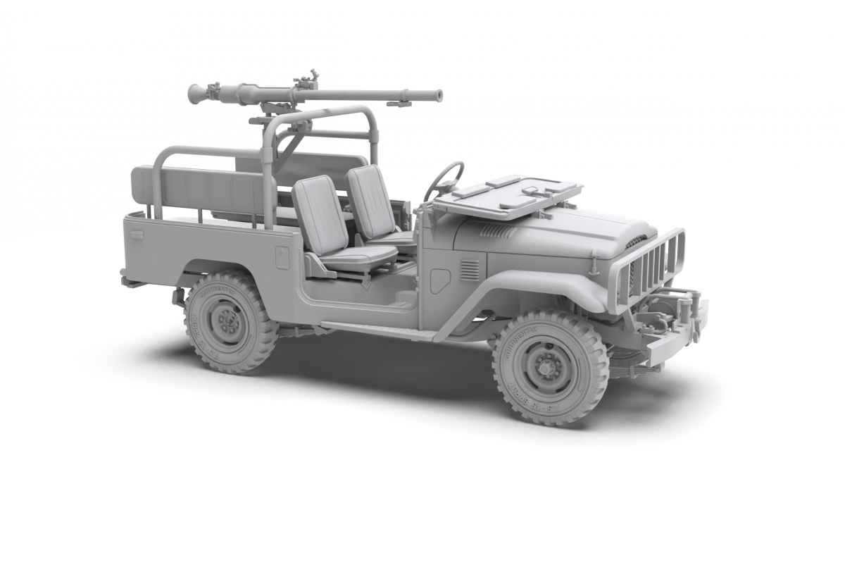 AK Interactive AK35003 FJ43 PICKUP WITH SPG-9 RECOILLESS GUN 1/35 – Bild 10