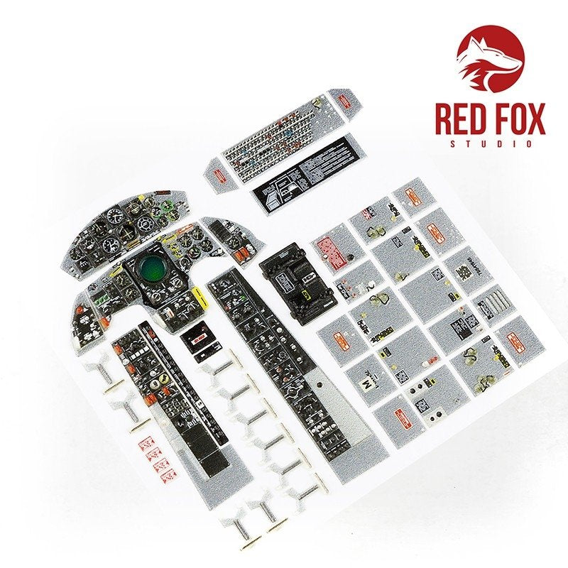 Red Fox Studio QS-32123 F-104C Starfighter (for Italeri kit) 1/32 – zdjęcie 5
