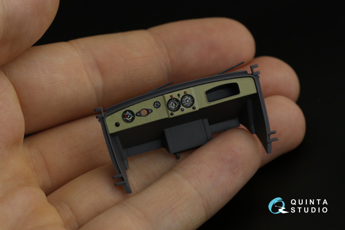 Quinta Studio QD35033 Opel Blitz 3D-Printed &amp;amp; coloured Interior on decal paper (Tamiya) 1/35 – Bild 3