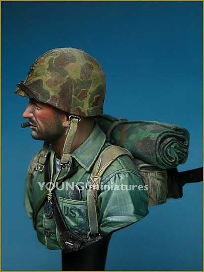 Young Miniatures YM1813 SUSMC IWOJIMA 1945 1/10 – imagen 4