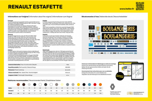 Heller 80743 Renault Estafette New Mould 1/24 – Bild 2