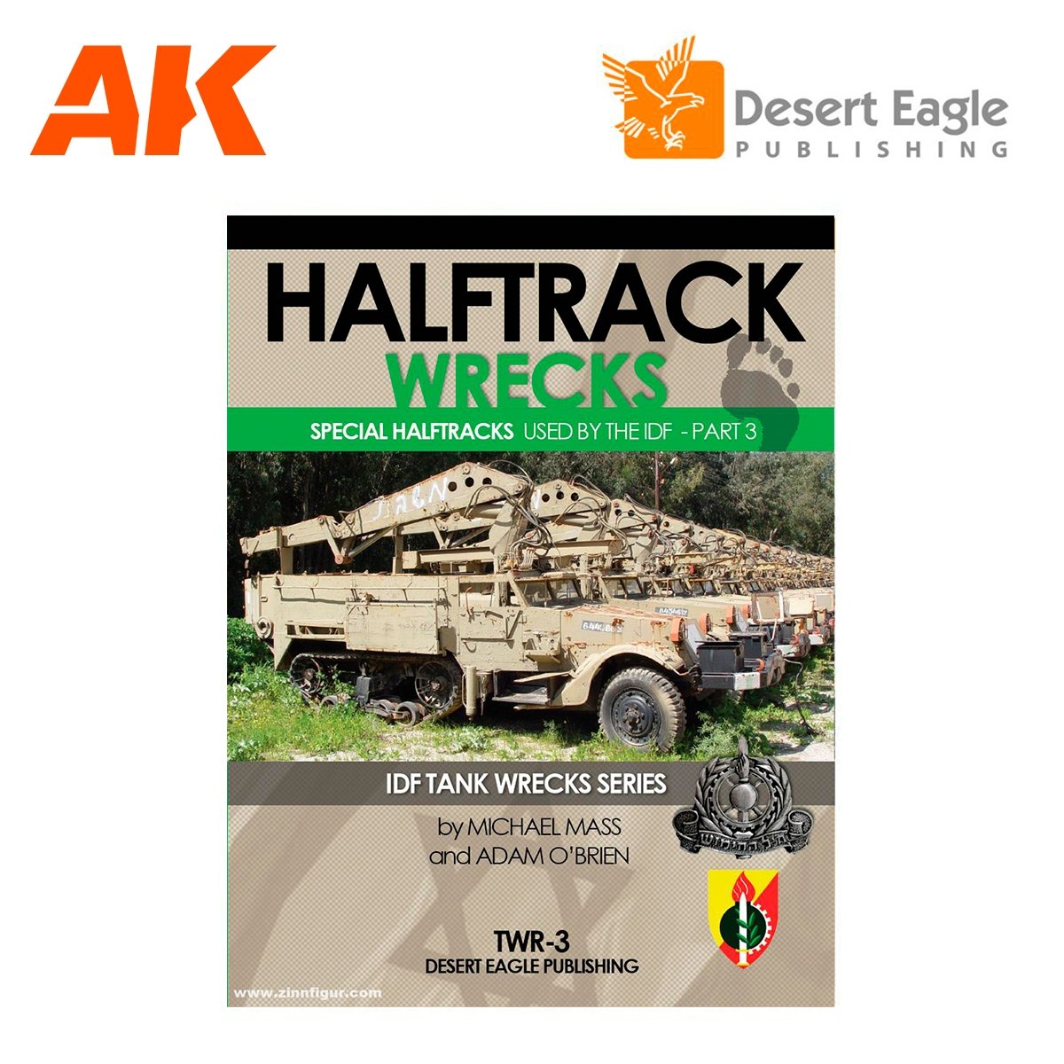 Desert Eagle Publishing DEP-TWR3 ÉPAVES DE SEMI-CHENILLES – SEMI-CHENILLES SPÉCIAUX UTILISÉS PAR L&amp;#39;ARMÉE DE TÉLÉPHONIE IDA. PARTIE 3