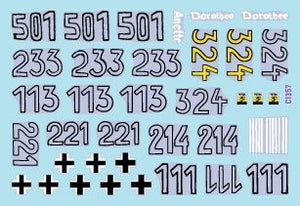 Star Decals 35-C1357 East Front Tigers s.Pz.Abt. 501 1943-44 1/35 – immagine 3