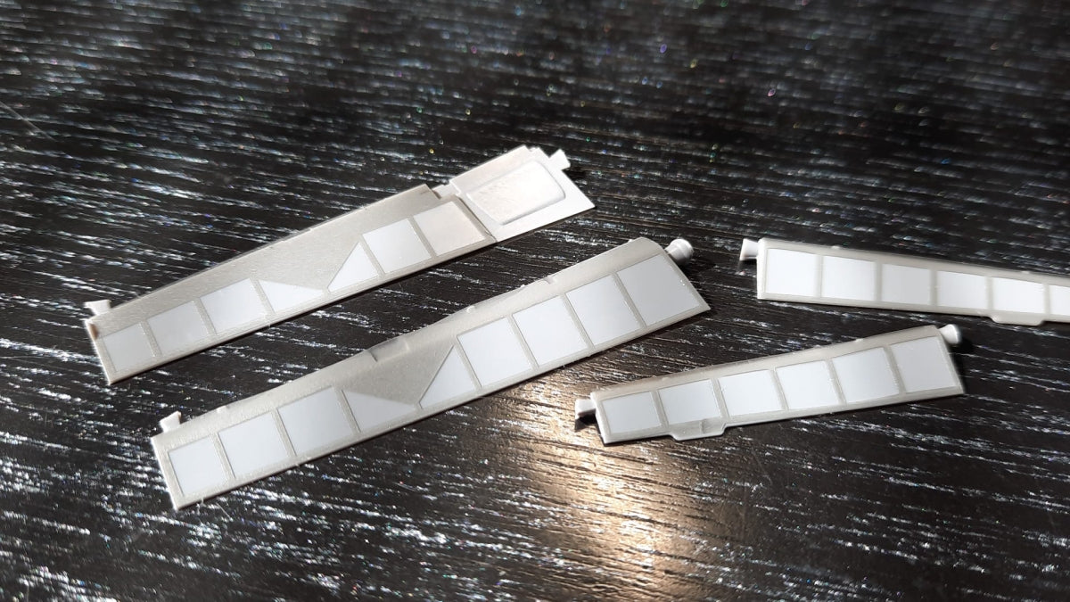 Masques Omask 64011 pour surfaces de contrôle du Bf 109 E (pour maquettes Wingsy) au 1/48 – image 2
