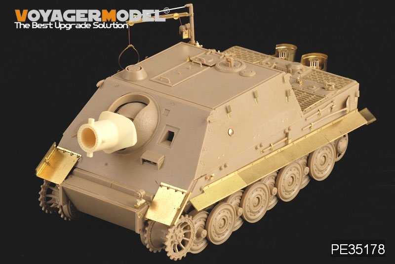 Maquette Voyager PE35178 Sturmtiger allemand de la Seconde Guerre mondiale pour Tamiya 35177 au 1/35