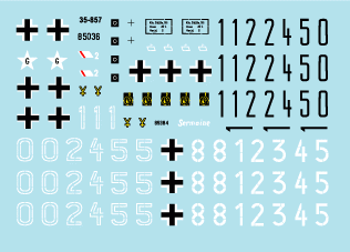 Star Decals 35-857 German Tanks in Italy 6 1/35 – zdjęcie 3