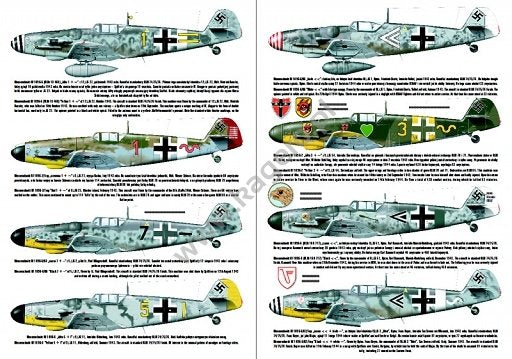 Kagero 3022 Bf 109 G/K vol.II (bez kalkomanii) EN/PL – immagine 4
