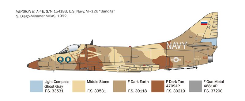 Italeri 2826 A-4 E/F/G Skyhawk 1/48 – image 4
