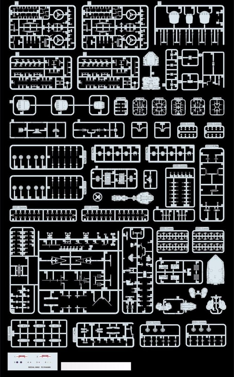 FlyHawk Model FH1117 HMS Prince of Wales Battleship Dec. 1941 1/700 – immagine 5
