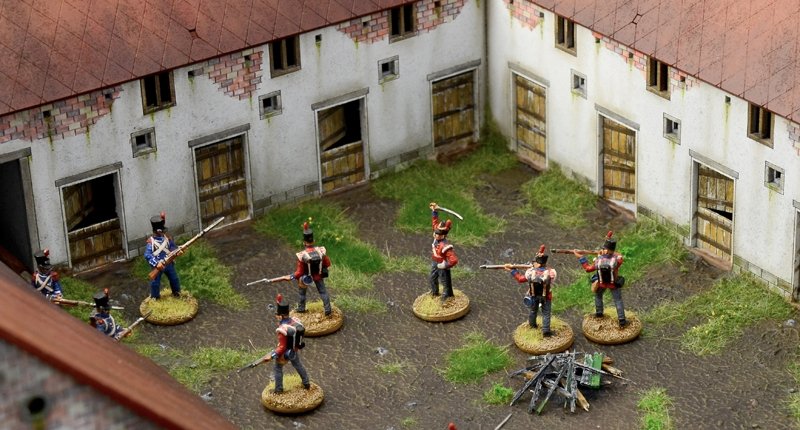 Italeri 6197 La Haye Sainte Waterloo 1815 - BATTLESET 1/72 – imagen 5