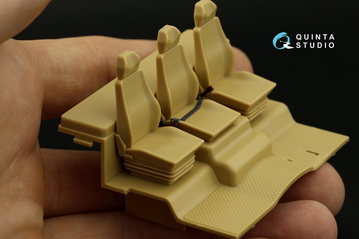 Quinta Studio QR35005 Kamaz trucks safety belts 3D-Printed &amp;amp; coloured on decal paper (all kits) 1/35 – zdjęcie 5