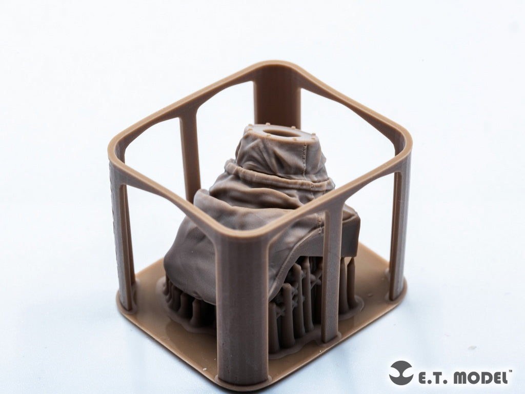 E.T. Model P35-374 Russian T-72B3/B3M MBT Mantlet w/Canvas Set (For Meng Kit) 1/35