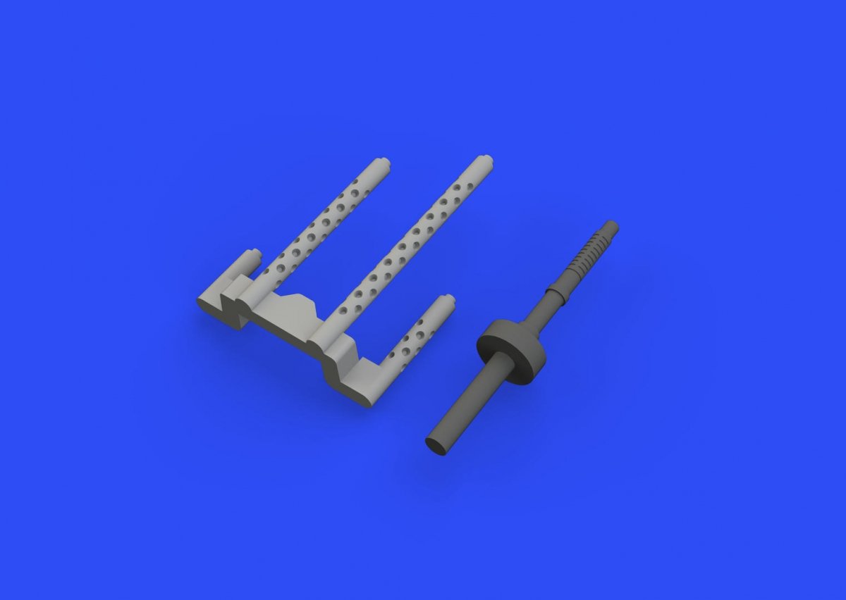 Eduard 648516 P-38F/ G gun barrels 1/48 TAMIYA – immagine 2