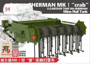 Star Decals 35-C1387 Sherman &amp;#39;Crab&amp;#39; Flail tank. British 79th Armoured Division. Based on the Sherman Mk V. 1/35 – immagine 3