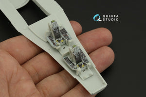 Quinta Studio QD72058 F-16D 3D-Printed &amp;amp; coloured Interior on decal paper (Revell) 1/72 – immagine 10