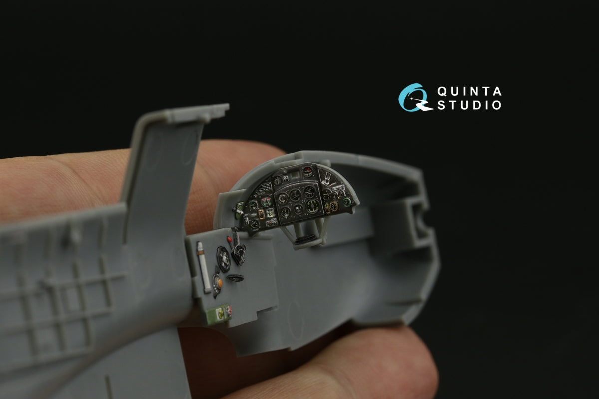 Quinta Studio QDS-48423 Fairey Fulmar Mk.I 3D-Printed &amp;amp; coloured Interior on decal paper (Trumpeter) (Small version) 1/48 – immagine 3