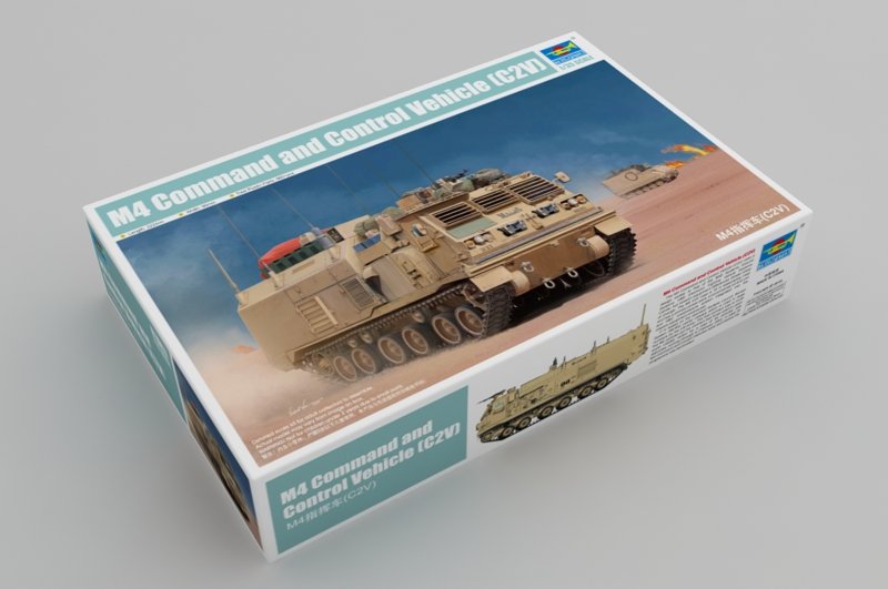Trumpeter 01063 Véhicule de commandement et de contrôle M4 (C2V) 1/35 – image 2