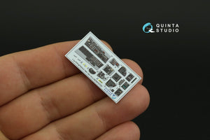 Quinta Studio QDS-48280 F/A-18C late 3D-Printed &amp;amp; coloured Interior on decal paper (HobbyBoss)(Small version) 1/48 – zdjęcie 8