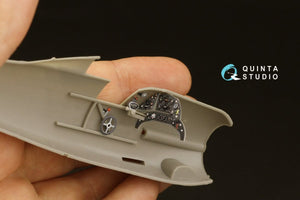 Quinta Studio QD48312 Gloster Gladiator MKII 3D-Printed &amp;amp; coloured Interior on decal paper (Roden) 1/48 – immagine 7