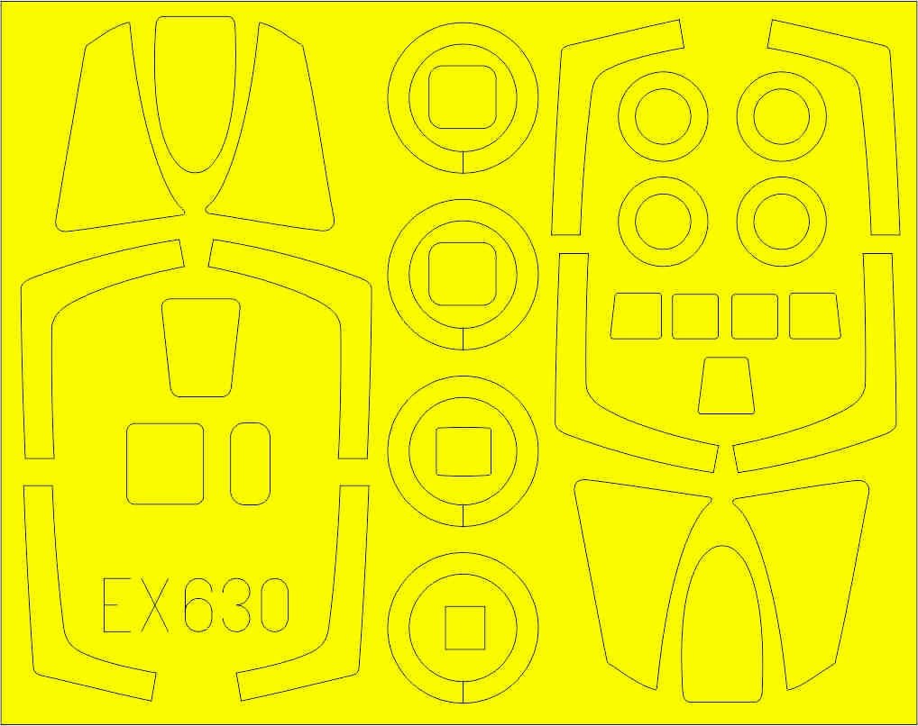 Eduard EX630 RF-101C/ G/H TFace 1/48 KITTY HAWK