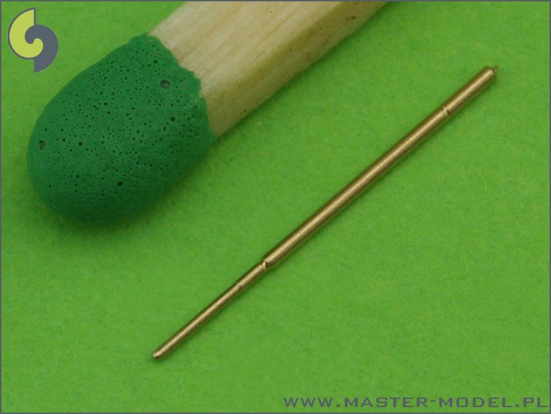 Master AM-72-032 He-162 Salamander - armament and detail set (MG 151 barrel tips, nose gear indicator and Pitot Tube) – immagine 2