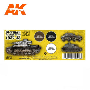 AK Interactive AK11645 3G COULEURS STANDARD ALLEMANDES 1937-1943 3 x 17 ml – image 2