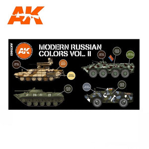AK Interactive AK11663 3G MODERN RUSSIAN COLORS VOL 2 6x17 ml – immagine 2