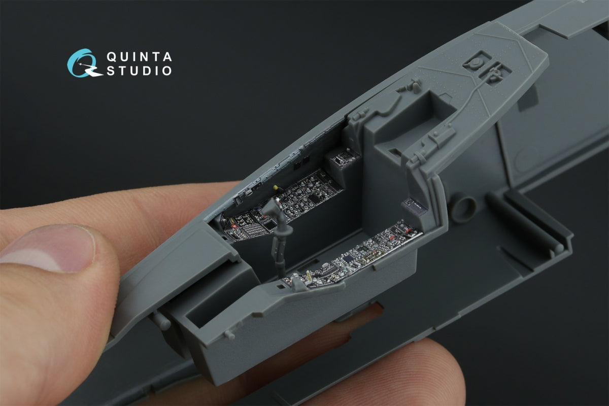 Quinta Studio QDS-48474 A-10C 3D-Printed coloured Interior on decal paper (GWH) (Small version) 1/48 – immagine 11