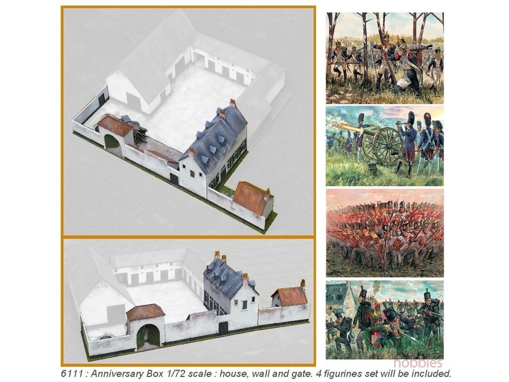 Italeri 6111 Waterloo 1815 Anniversary Battle Set 1/72 – zdjęcie 2