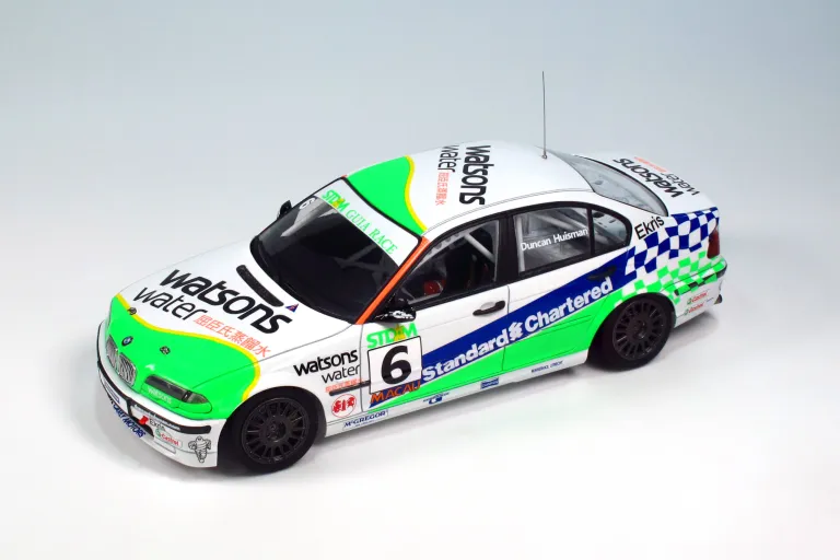 Nunu PN24041 BMW 320i E46 2001 Macau Gear Race Winner 1/24 – immagine 4