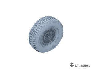 E.T. Model P35-173 Modern USA M1114 Humvee Sagged Wheels (For BRONCO Kit) 1/35