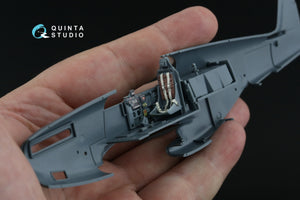 Quinta Studio QD48500 P-51B late/P-51C Late 3D-Printed coloured Interior on decal paper (Eduard) 1/48 – immagine 10