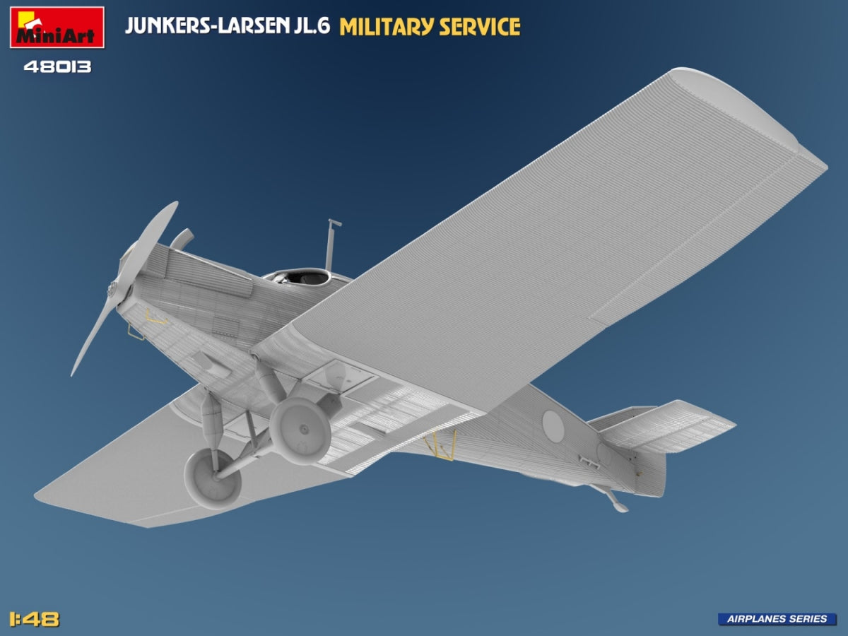 MiniArt 48013 Junkers-Larsen JL.6 1/48 – immagine 9