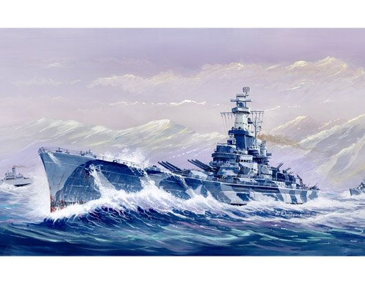 Trumpeter 05762 USS Alabama (BB-60) 1/700