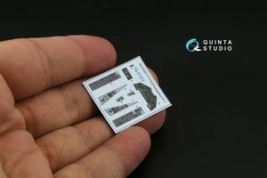 Quinta Studio QD72067 F-117A 3D-Printed &amp;amp; coloured Interior on decal paper (Hasegawa) 1/72 – immagine 4