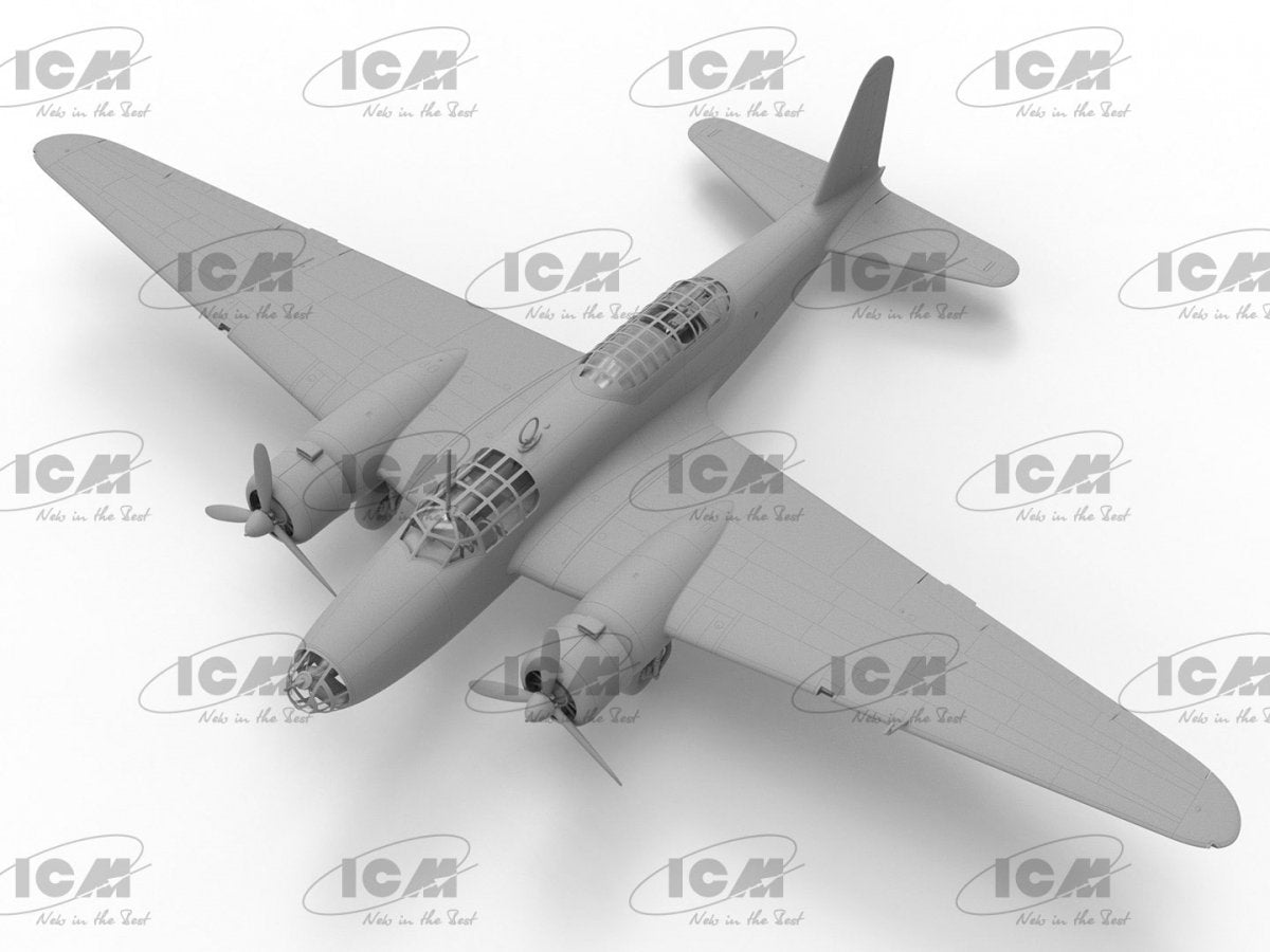 ICM 72205 Ki-21-Ia ‘Sally’ Japanese Heavy Bomber 1/72 – immagine 6