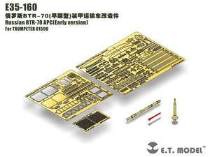 E.T. Model E35-160 Russian BTR-70 APC(Early version) (For TRUMPETER 01590) 1/35