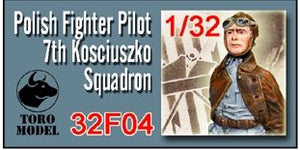 ToRo Model 32F04 Wrzesień 1939 - Pilot z Eskadry Kościuszkowskiej / Polish-Bolshevik War 1920 - Polish Fighter Pilot, 7th Kosciuszko Squadron 1/32 – zdjęcie 2